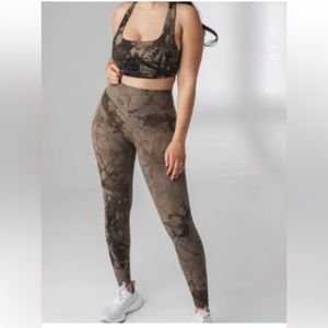 Vitality (Balance Athletica) Core Sports Bra in Color Lava Rock